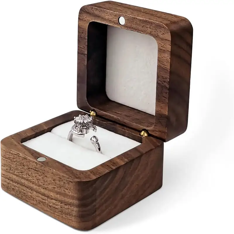 

Wood Jewelry box wedding ring box Earring Rings Box Jewelry Organizer Box Luxury jewelry gift packaging Box Bracelet package
