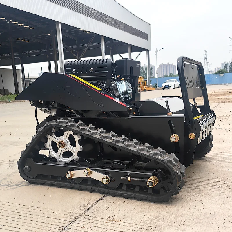 

Customized All Terrain Mini Automatic Remote Control Crawler 600mm 24VLawn Mower with Smart Technology