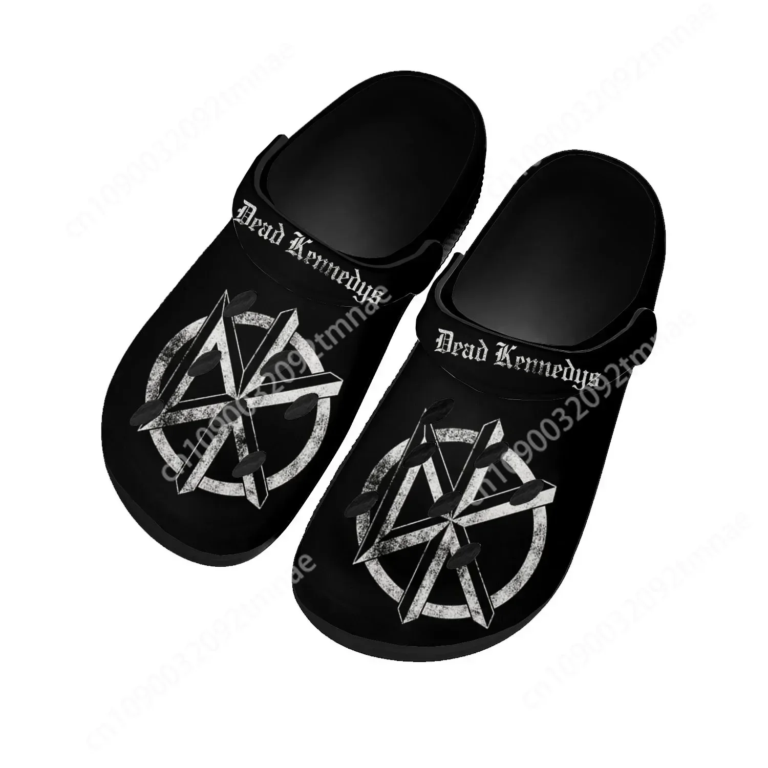 

Dead Rock Band Kennedys Home Clogs Custom Water Shoes Mens Womens Teenager Shoe Garden Clog Breathable Beach Hole Slippers Black