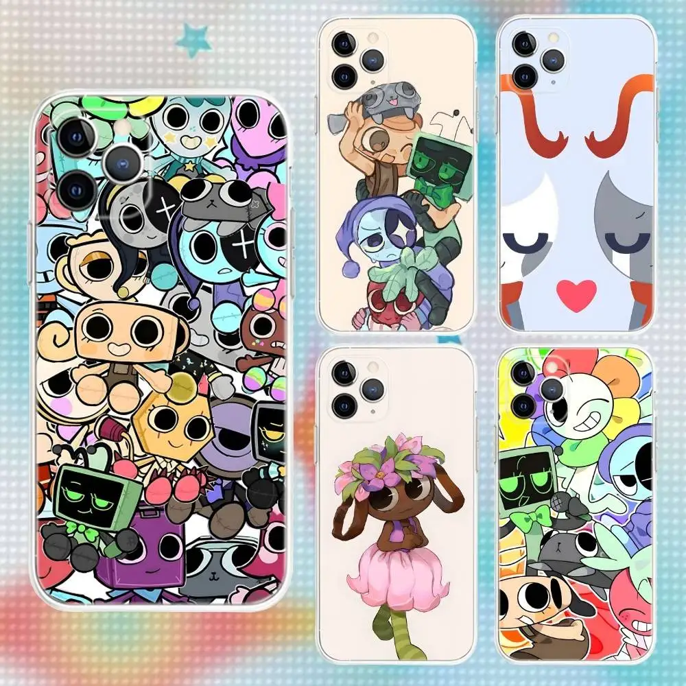 

Dandys World Cute Phone Case For iPhone 16,15,14,13,12,11 Pro,Max,Plus,X,XS,XR,SE,Mini Transparent Silicone Soft