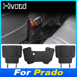 Seat Back Anti-Kick Mat Cover Anti-Dirty Pad Protection Cushion Decoration Interior Accessories For Land Cruiser Prado 150 2020