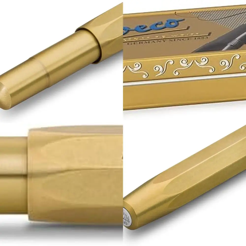 

Classic Design Ceramic Ball Gel/Ballpoint Pen with 0.7mm Rollerball Refill for Both Left and Right-Handed Users, 13cm Length