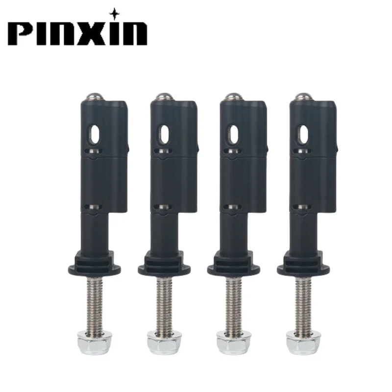 PinXin Mounting Pins for MaxTrax MKII Recovery/Traction Boards, Lockable Theftproof Safety Mounting Pins Set, 4 Pack