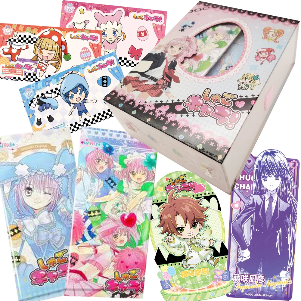 Fantasy Anime Shugo Chara Collection Cards Classic Comic Characters Cute Dreamy Surprise Co Branded Cards Children Birthday Gift