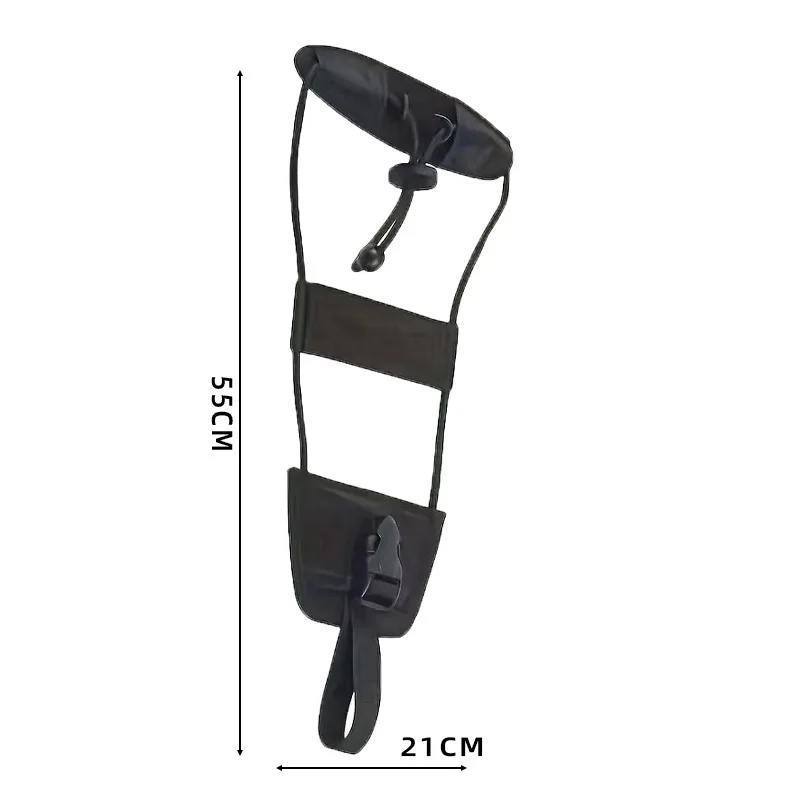 1pcs Luggage Straps with Cross Shaped Straps Wear-resistant Expandable and Load Reducing Oxford Cloth Elastic Rope - Image 6