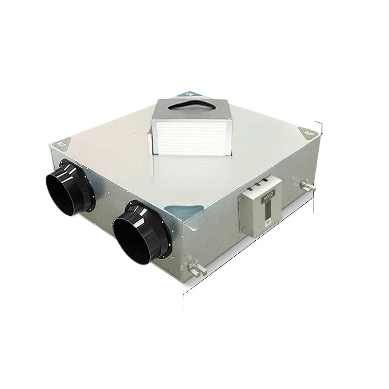 Ceiling fresh  system Hot pot shop two-way flow fresh  ventilator 1000   volume full heat exchanger  fan