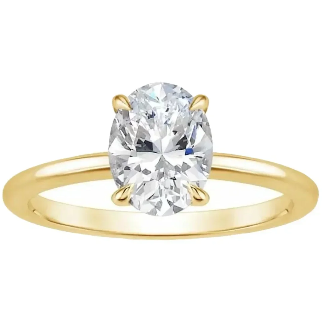 2024 new simple ins style inlaid zircon ring, handmade super shiny jewelry