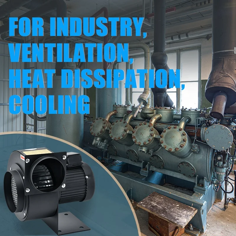 CY125 Harga Kipas Knalpot Sentrifugal Blower Impeller Kebisingan Rendah Sirocco