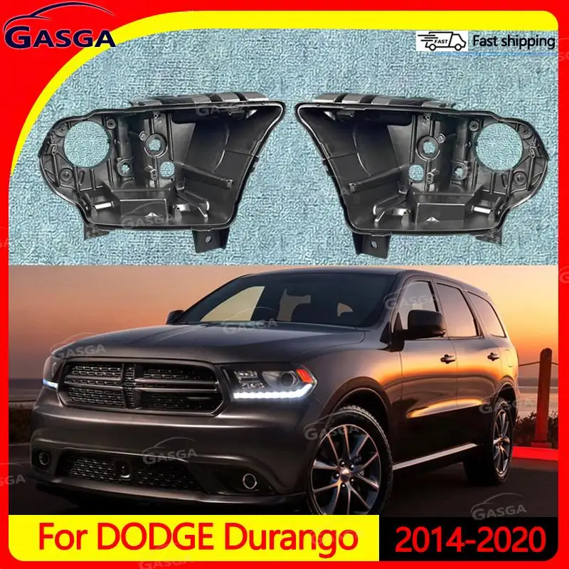 

Основание фары GASGA для DODGE Durango 2014-2020, сменная основа фары, задний корпус фары, черный задний корпус фары