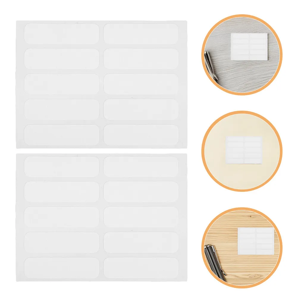 

200Pcs Fabric Clothing Labels Writable No-Iron Waterproof Self-Stick Name Tags for T-Shirts Bags Shoes Backpacks Bottles