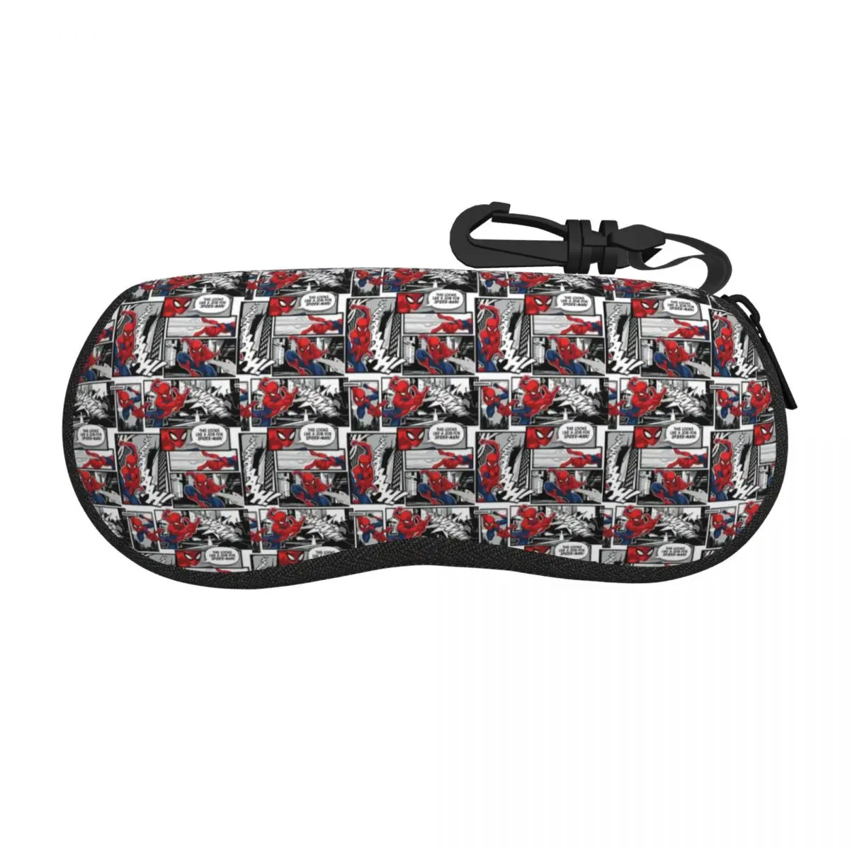 Custom Spider Man Collage Glasses Case Portable Shell Eyeglasses Case Sunglasses Box