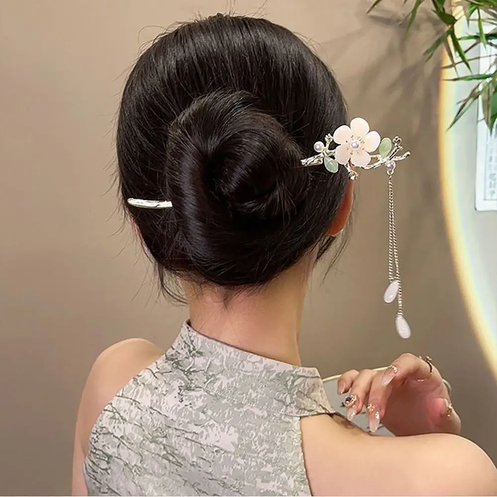 Elegant Neo-chinese Style Fringe Hairpin Classic Hair Accessories Hair Styling Tools Hair Stick Headwear Cheongsam