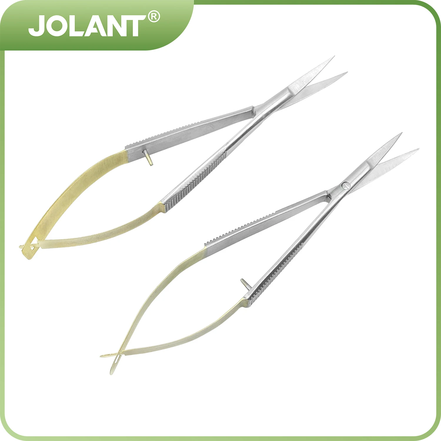 

JOLANT Stainless Steel Dental Castroviejo Surgical Scissors Straight/Curved Scissor Forceps Tools Dentistry Surgical Instrument