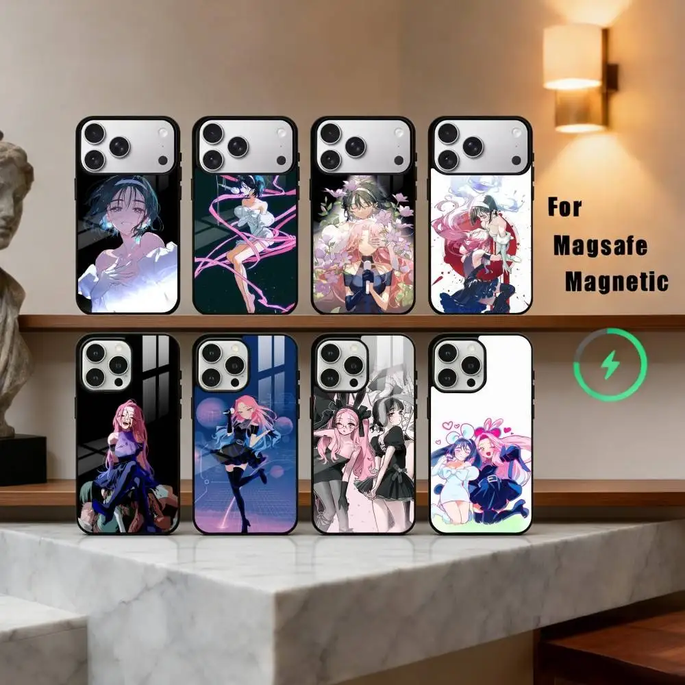 

A-Alien S-Stage SUA M-MIZI Phone Case For iPhone17,16,15,14,13,12,11 Plus,Pro Max Magnetic For Magsafe Wireless Charging