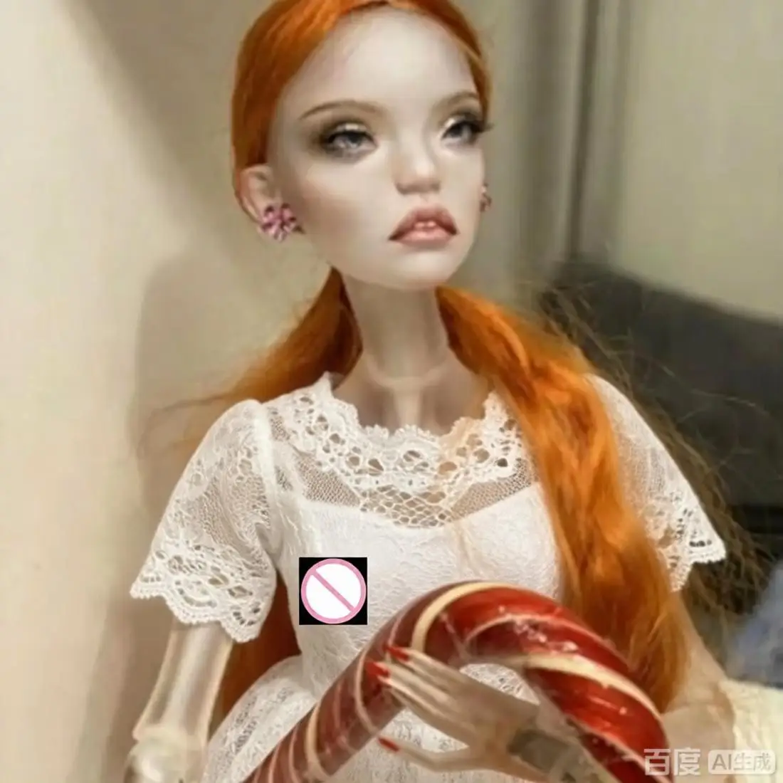 2026 New 1/4 38cm BJD SD Doll Kunis Popovy Princess Transparent Material Girl Makeup Practice In Stock