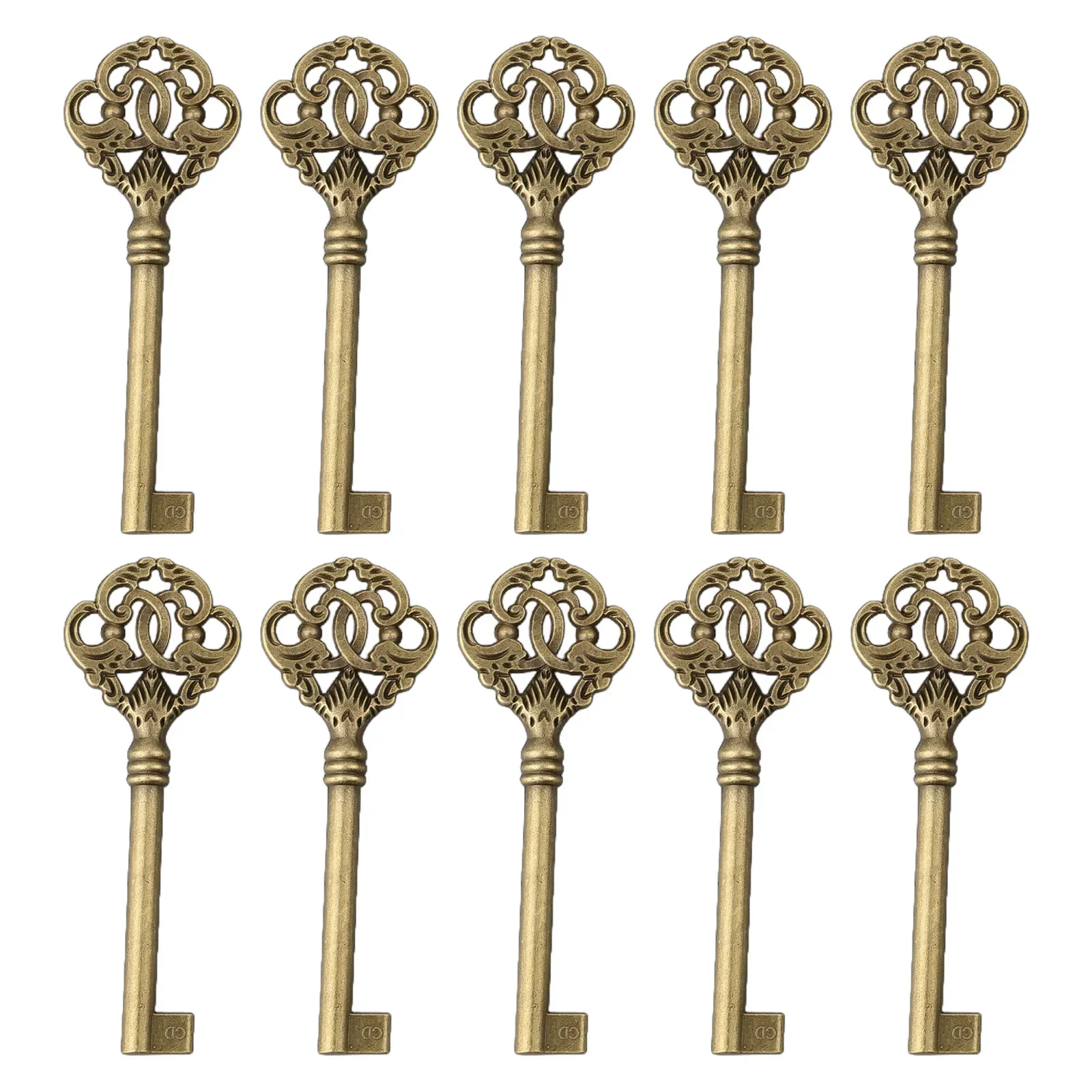 Vintage Key Key Open Skeleton Vintage Style Furniture Cabinet Antique Bronze Color Perfect Size Vintage Design