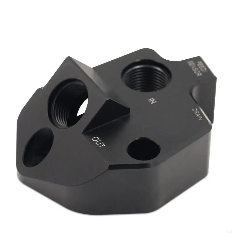 M76E-Fernfilter-Replacement-Adaptersockel mit Ablassanschlüssen für Ölleitungsarbeiten – Detail 7