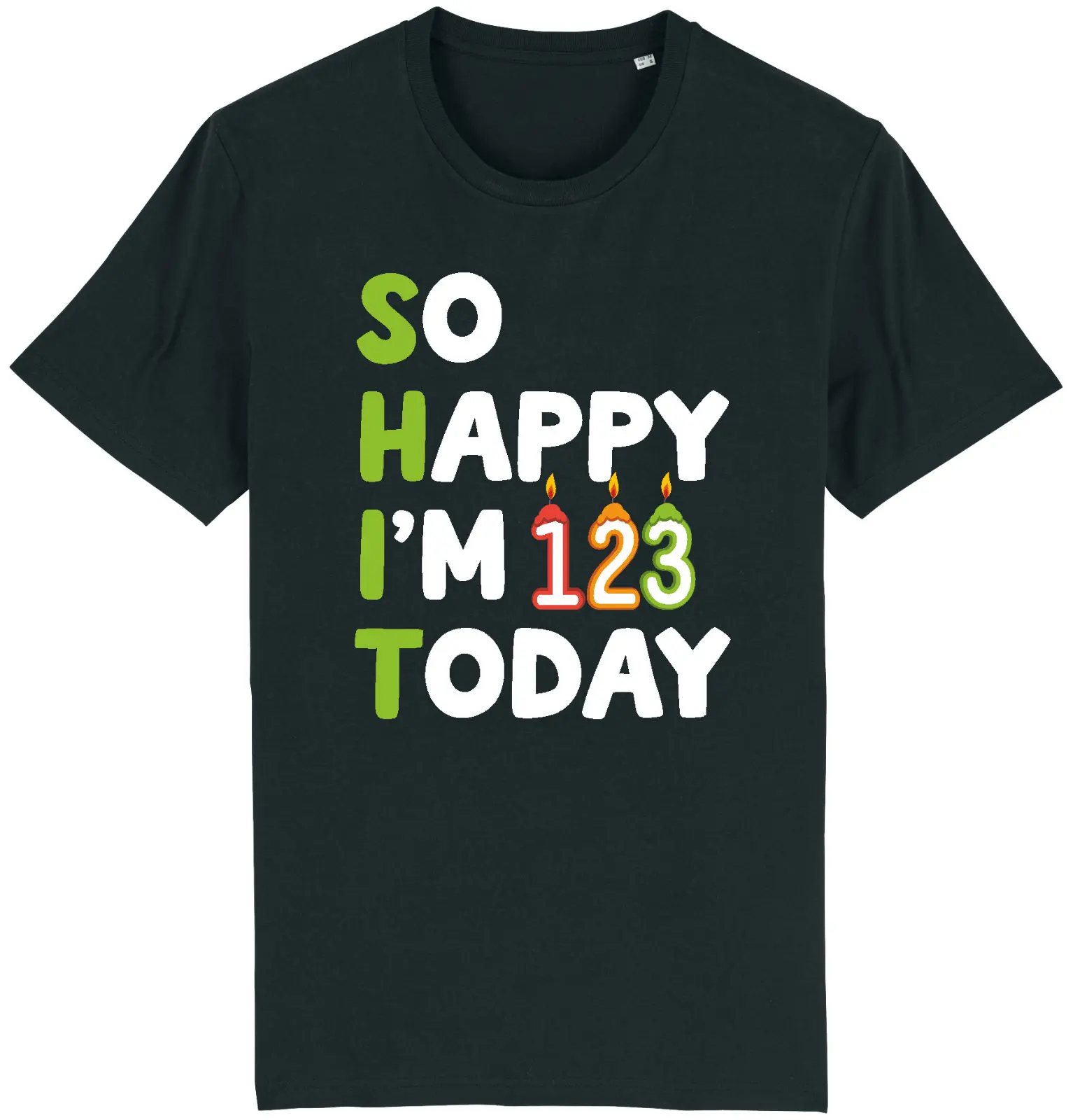 Men's Summer Fashion Casual Short-sleeved Shirt  80th Birthday Funny T-shirt 80 I Am 79+1 Rude Comedy Unisex Gift Swear Present