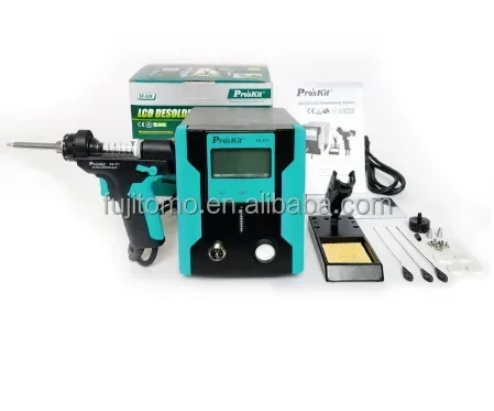 

Pro'skit Ss-331h ESD LCD Digital Electric Desoldering Pump BGA Desoldering Suction Vacuum Solder Sucker Pro'skit SS-331H