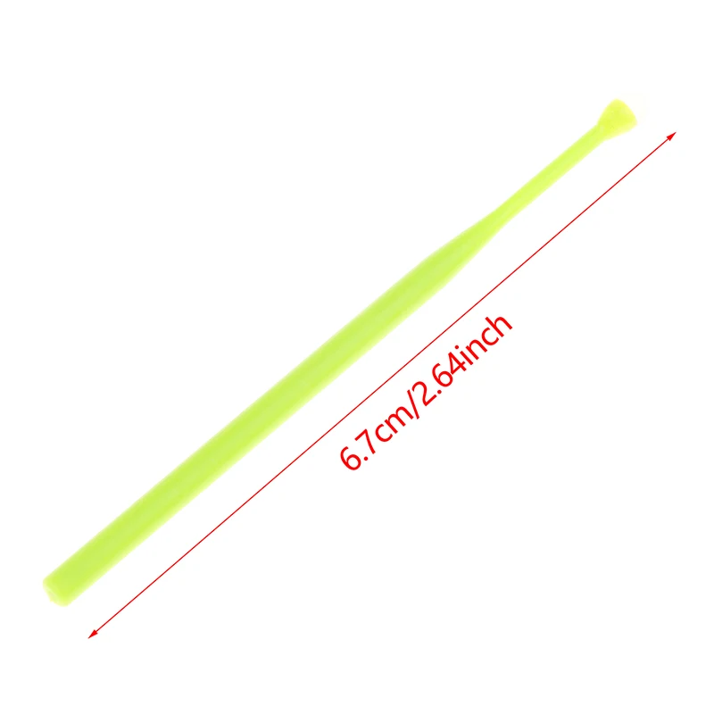 **10Pcs Disposable Dental Applicator Sticks Adhesive Tip, Tooth Crown Porcelain Veneer Dental Materials Brush Applicator