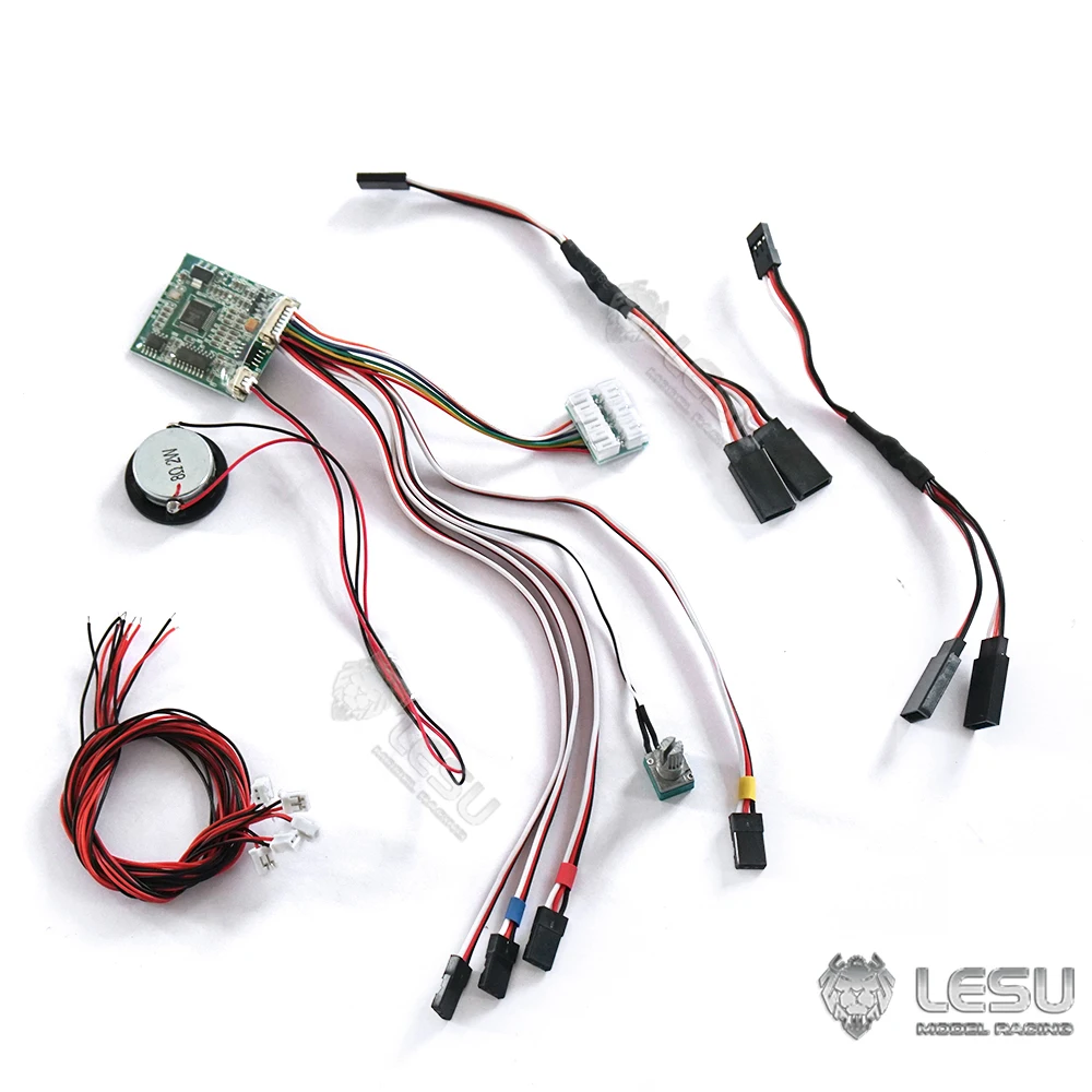 LESU 2 In 1 Sound Light System Set for 1/10 RC Off-Road Vehicles Crawler U406 DIY Model Spare Part Th21622