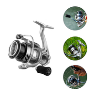 Spinning Fishing Reel High Speed Wire Cup 5+1BB Bearings 5.2:1 Gear Ratio With 8KG Braking Force 1500-3000 For Fishing