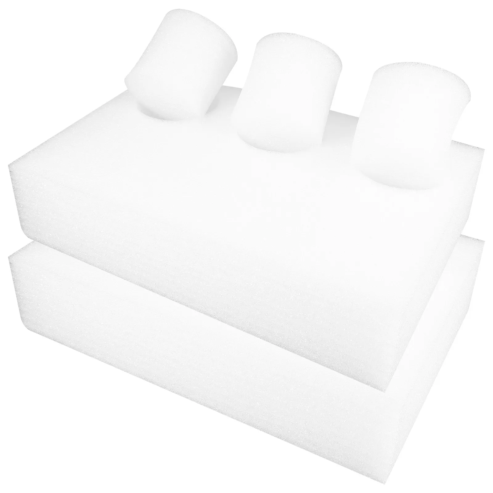 

2Pcs 6-Holes Holder Tray for Takeout Drinks Coffee Tea Beverage Storage Rack Lightweight Practical Drink Carrier