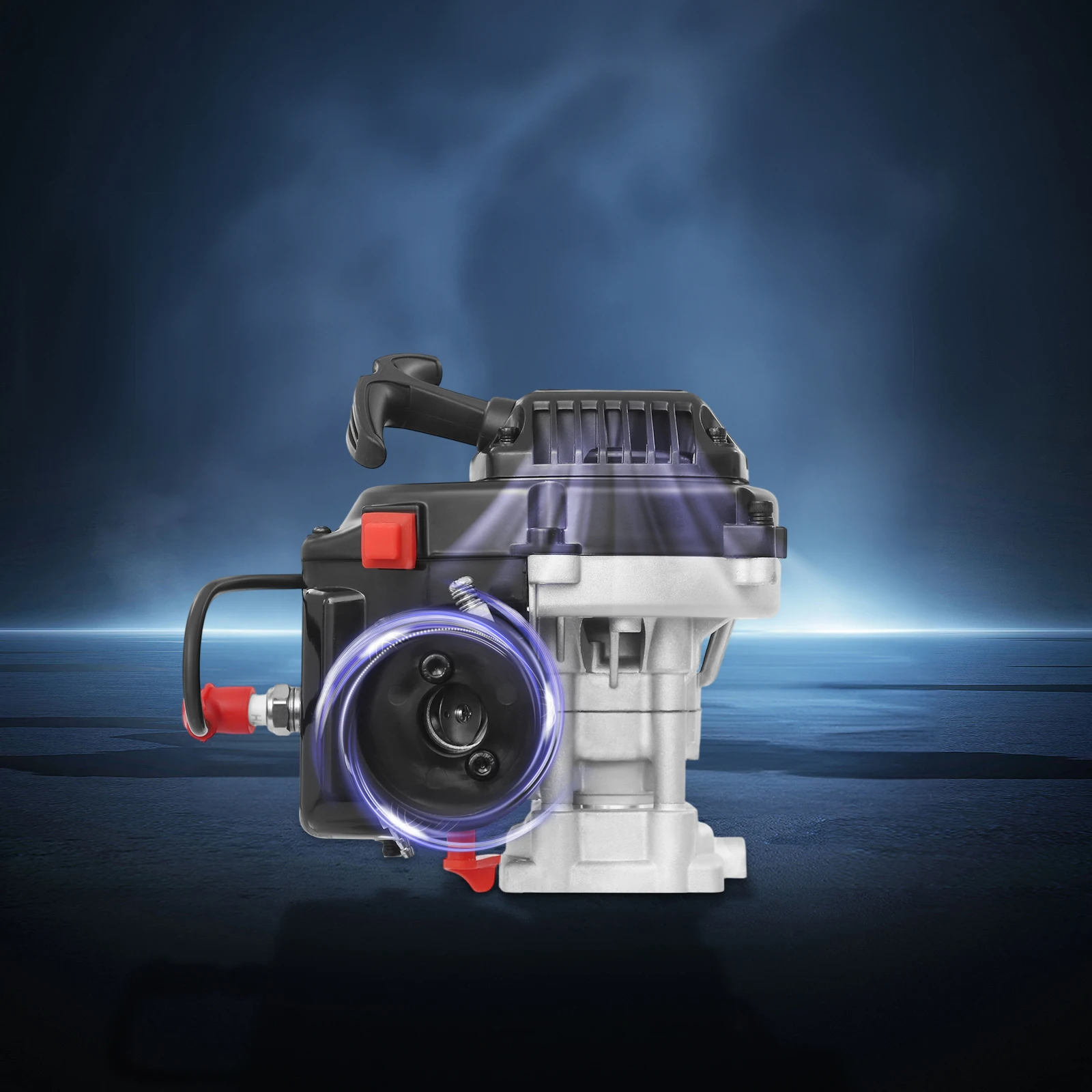 Two Stroke Engine, 32CC MotorHand Hand Pull Standard Engine Kit for 1:5 HPI Baja 5B 5T SS 5SC