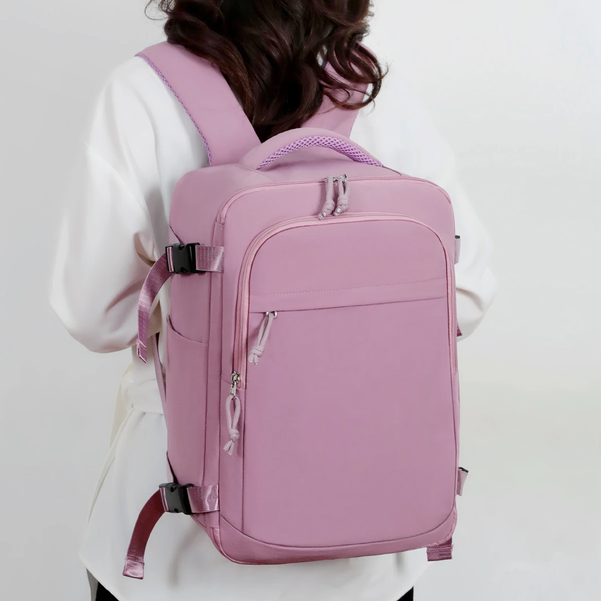 

Рюкзак женский для работы и путешествий, многофункциональный компьютер, 16 дюймов, водоотталкивающий, большая вместительная школьная сумка для студентов, деловая встреча, регистрационные путешествия