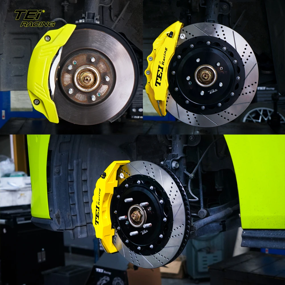 Front P60ES 6 pot caliper with 355*32 mm disc big brake kit auto brake system For Changan UNI V 18/19 inch car rim