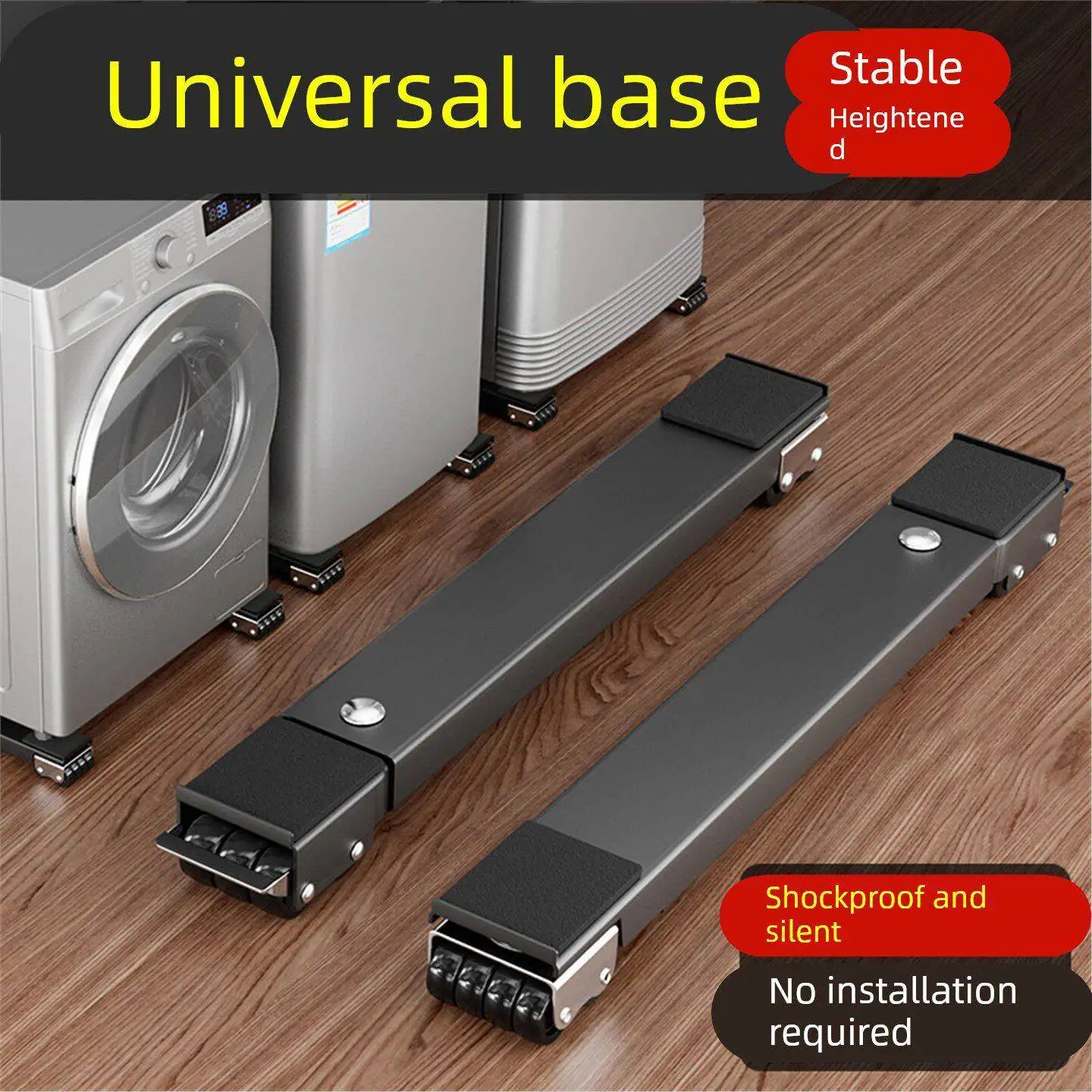 base-universelle-pour-machine-a-laver-avec-roulettes-tapis-antiderapant-et-amortisseur-de-chocs-accessoire-de-rangement-mobile
