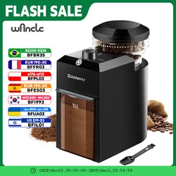 Automatic Burr Mill Coffee Grinder Electric Coffee Bean Grinding With 28 Adjustable Gears for Espresso French Press Drip Coffee