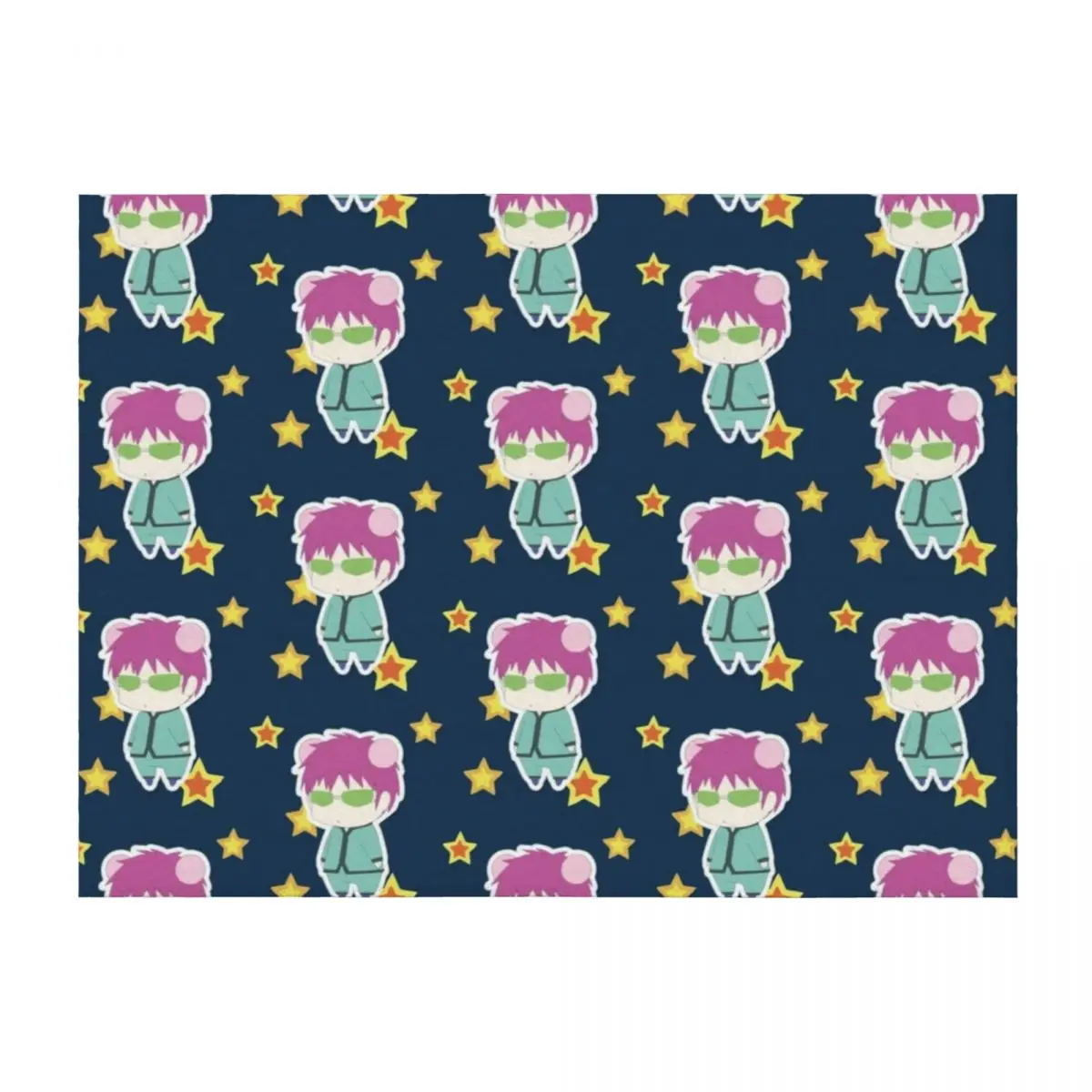 

Saiki K The Disastrous Life Throw Blanket christmas gifts Hairys Single Decoratives Blankets