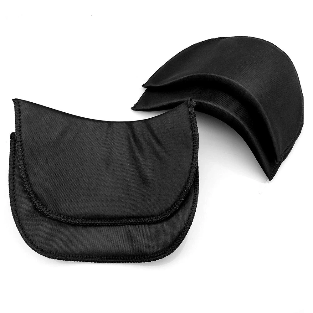 2 Pairs Sponge Shoulder Pads Unisex Anti-slip Shoulder For Artifact Overcoat T-Shirt Clothes DIY Apparel Sewing Accessories