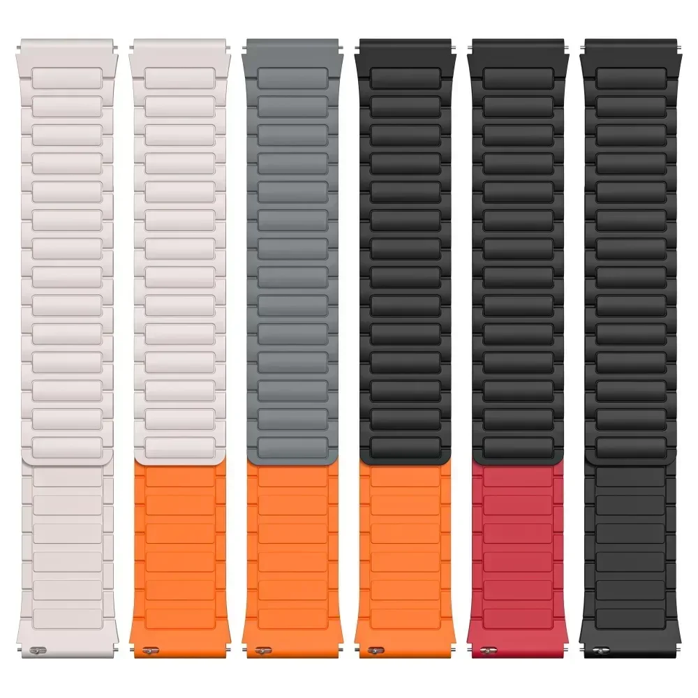 Magnetic Silicone Sport Band for Google Pixel Watch 3 45mm Wristband Replaced Accessories for Google Pixel Watch 3 45mm Bracelet