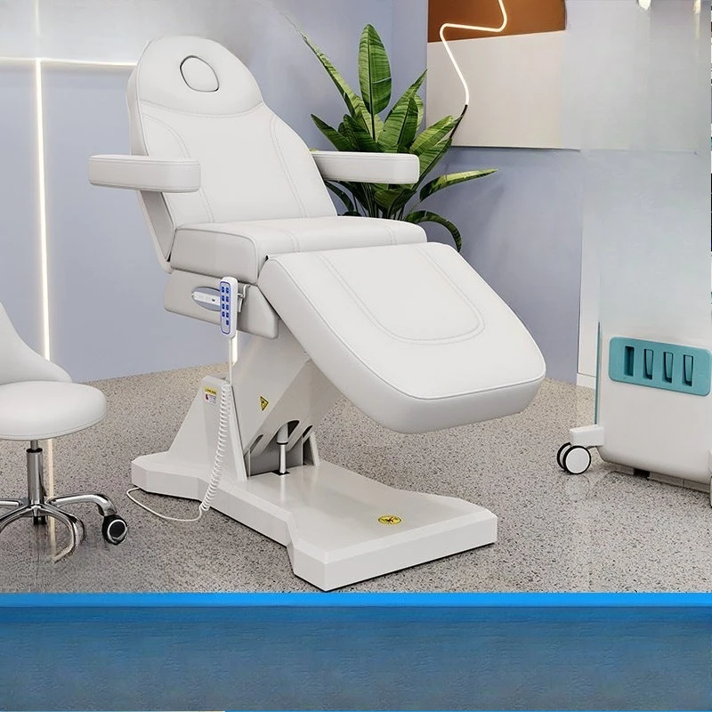 Electric beauty bed automatic lifting tattoo tattoo embroidery eyelash medical injection folding beauty salon special