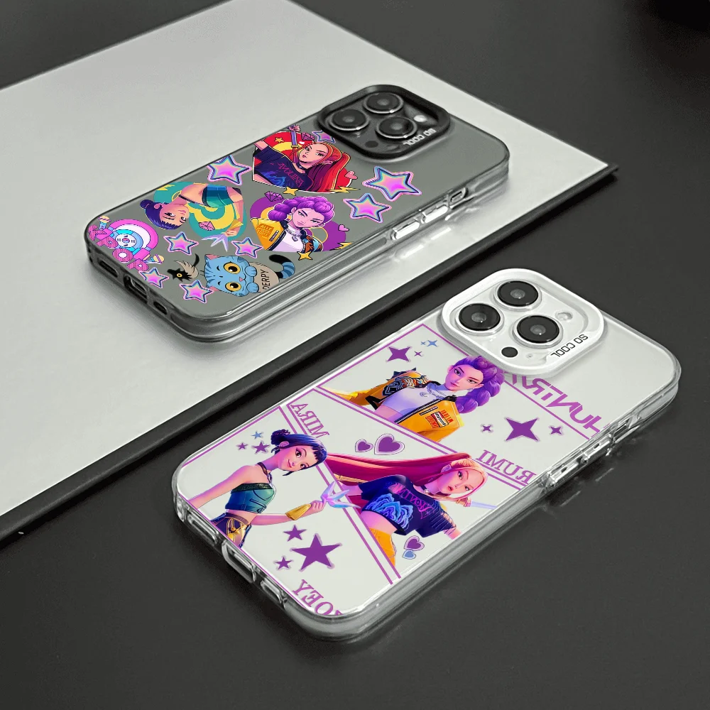 

Phone case FUNDA For Samsung S25 S24 S23 A07 A17 A06 4G 5G Protective IMD Color Cover Fantasy group D-Demon H-Hunters