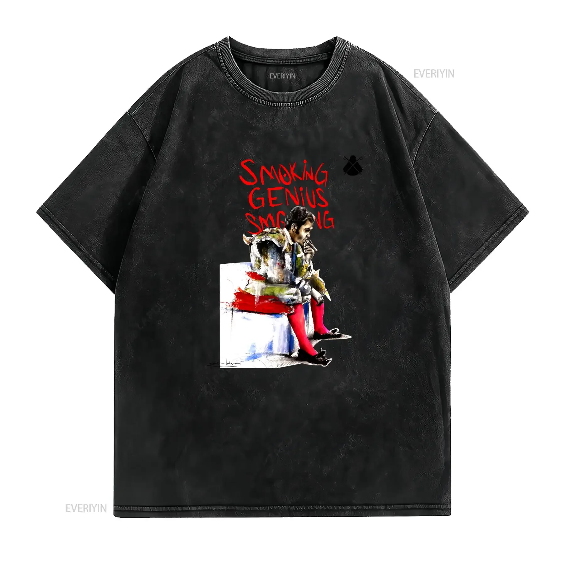Camiseta de Torero Español para Hombres Estilo La Puebla Fumador Cuello Redondo Casual Ideal Eventos Corrida y Uso Diario homme