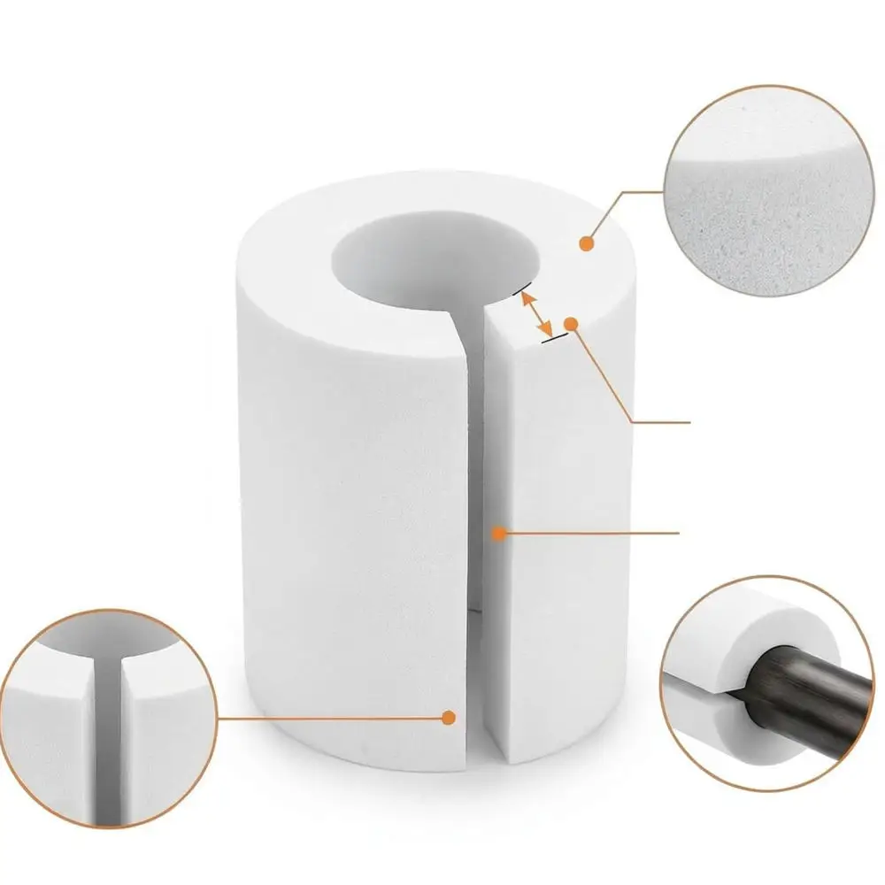 Soft EVA Foam Pad For Curtain Rods Secure Mounting Gasket Anti Slip Buffer For Bathroom Drapery Installation Tool