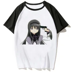 Puella Magi Madoka Magica t koszula damska harajuku t koszula dziewczyna ubrania graficzne