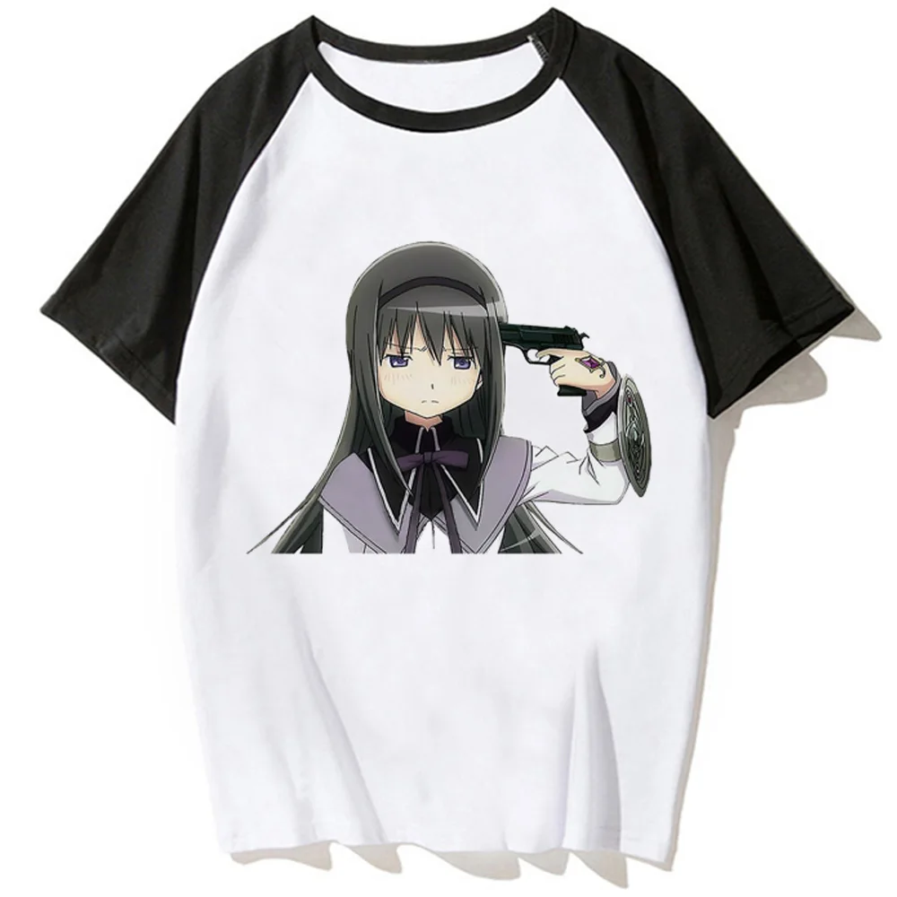 Puella Magi Madoka Magica t shirt damski harajuku t shirt dziewczyna grafika odzież