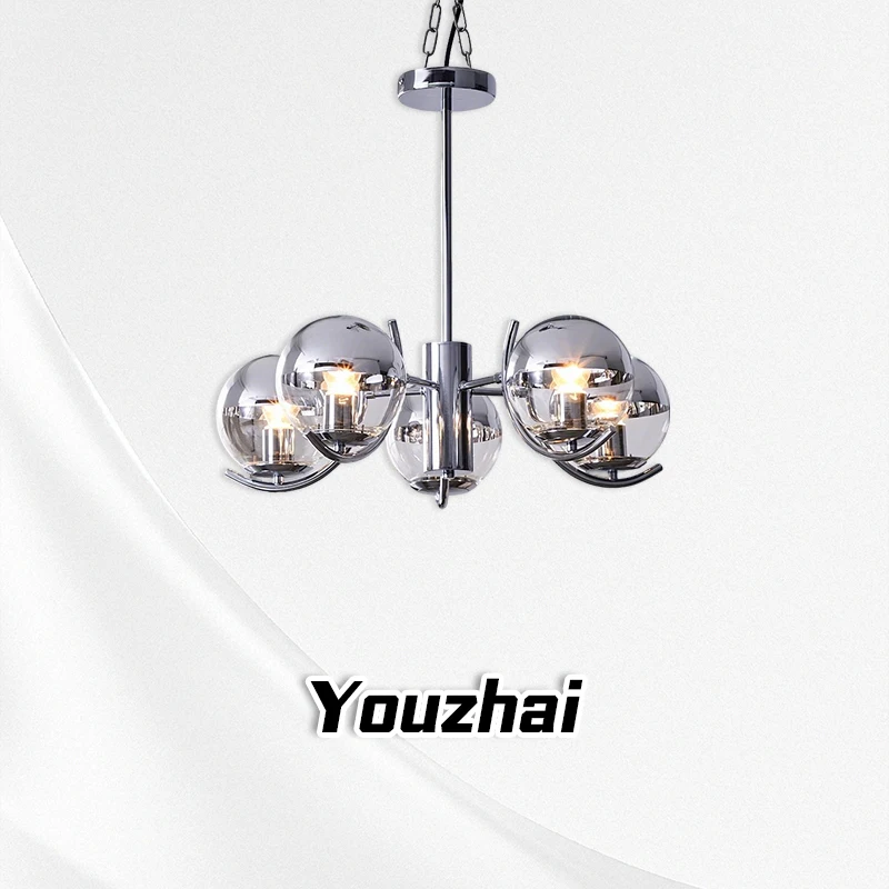 

Restaurant pendant light, modern, simple, atmospheric, light luxury, high-end, Nordic living room, master bedroom, study light