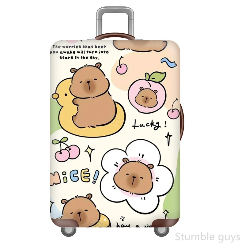 

Elastic Luggage Cover Protector Washable Durable Dustproof Suitcase Cover Essential Travel Accessory Air & Road Journeys