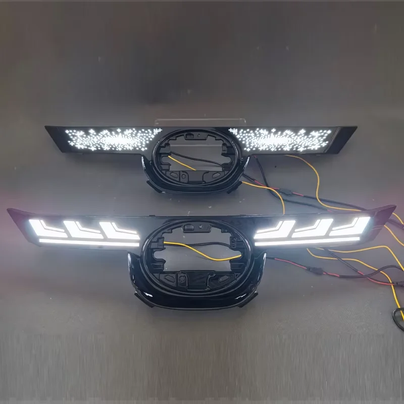 LED Front Through Light for Toyota Corolla 2019-2025 Modified Led grill lighr Daytime Running Lightt Turn signal