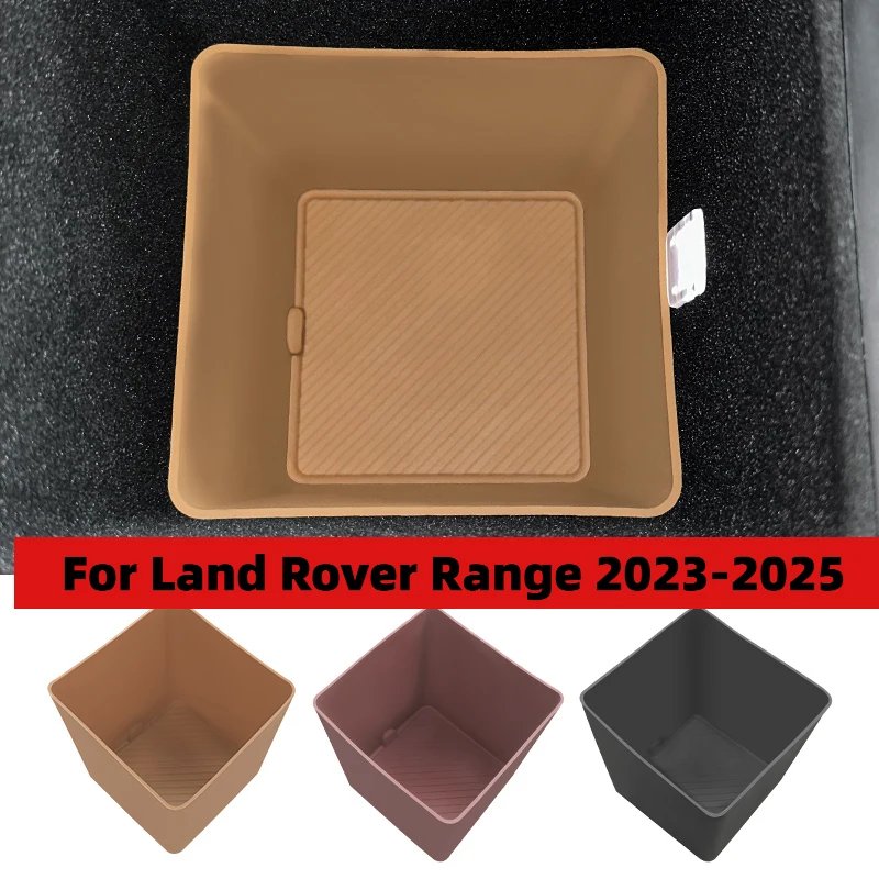 

Silicone Storage Box For Land Rover Range Sport Vogue L460 S106 2023 2024 2025 Sticker Accessories