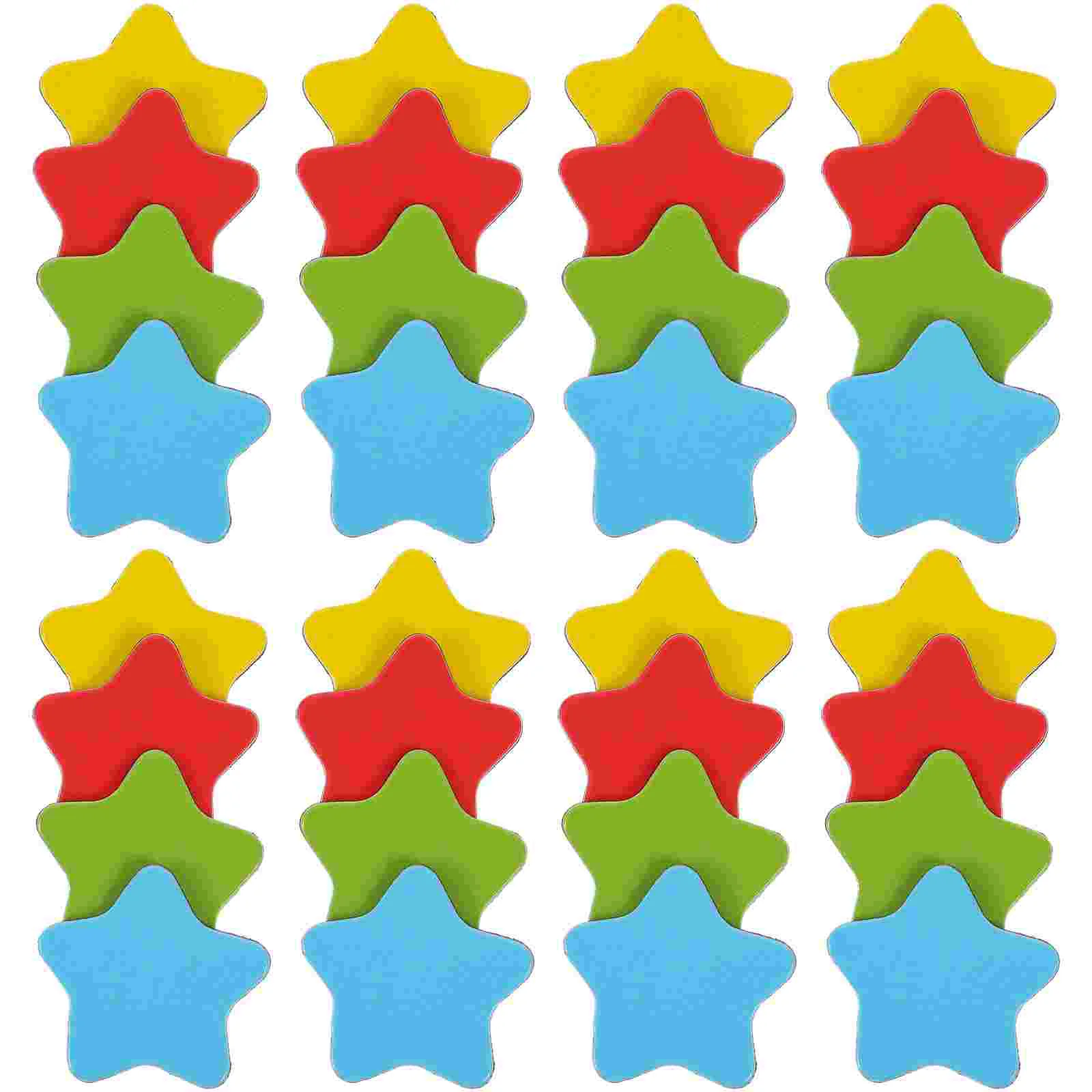 80 Pcs Fridge Magnets for Star Decorate Board Magnetic Decorations Classroom Office