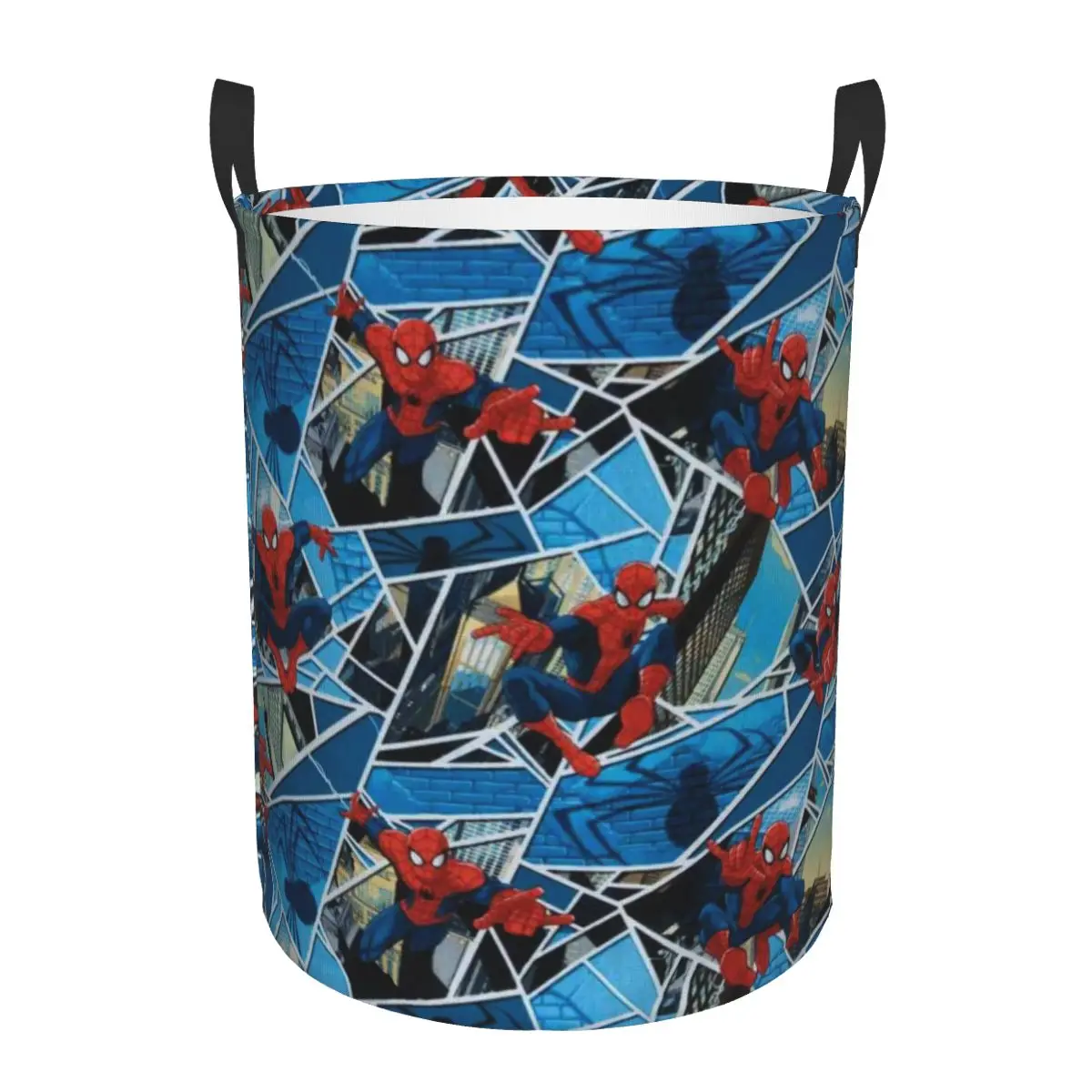 Aangepaste Spideres wasmand grote opbergmand kinderkamer speelgoed organisator - afbeelding 1