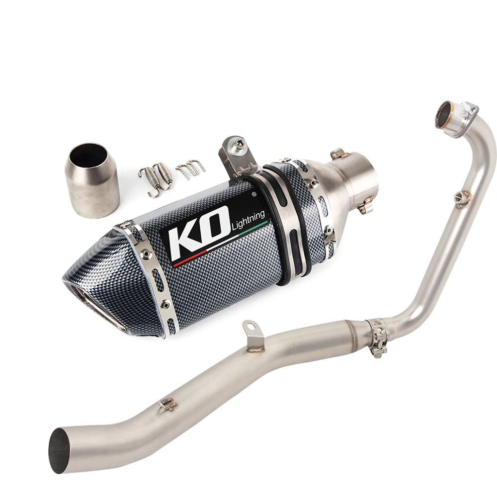 

For LIFAN KP mini150 2015-2025 LF150-5U 2015-2021 Motorcycle Full Exhaust System Modified Header Pipe With DB Killer
