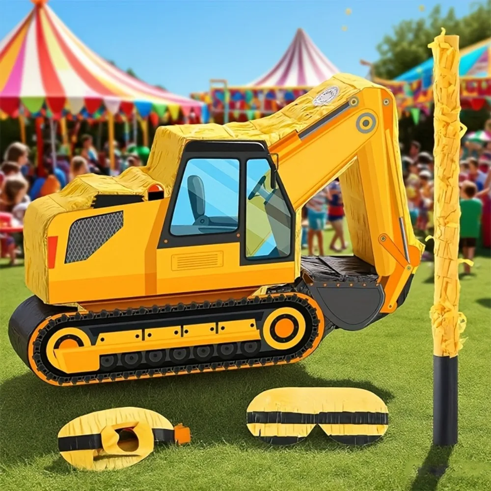 truck-a-benne-basculante-de-construction-pinata-avec-batte-bandeau-tracteur-de-fete-de-construction-pelle-pinata-pour-enfants-camion-decor-d'anniversaire