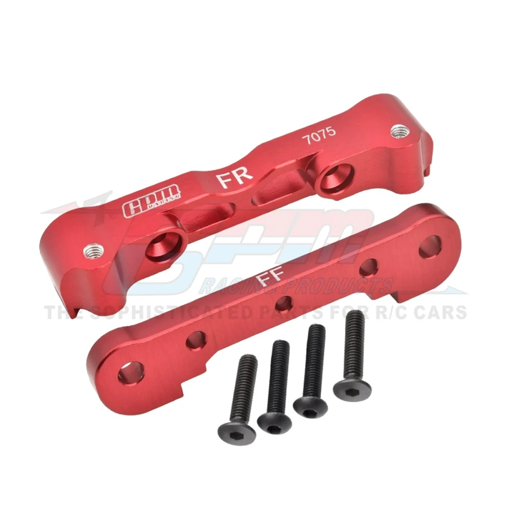 Soporte de brazo de suspensión inferior delantera de metal GPM AR 330378   AR-AR-AR 330379   para ARRMA 1/7 BIG ROCK FIRETEAM INFRACTION 1/8 Kraton Outcast 6S